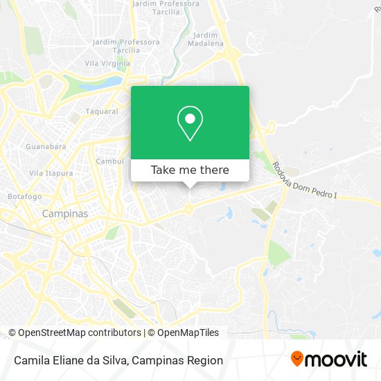 Camila Eliane da Silva map