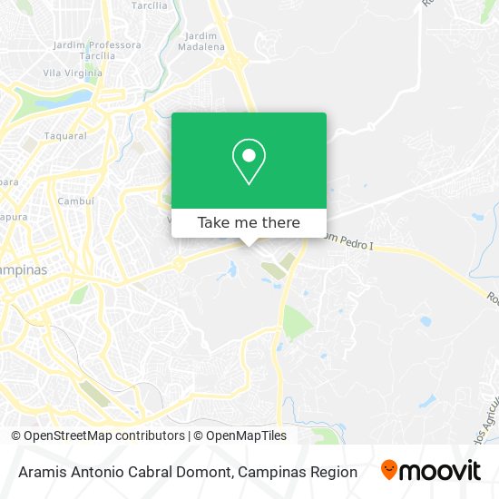 Aramis Antonio Cabral Domont map