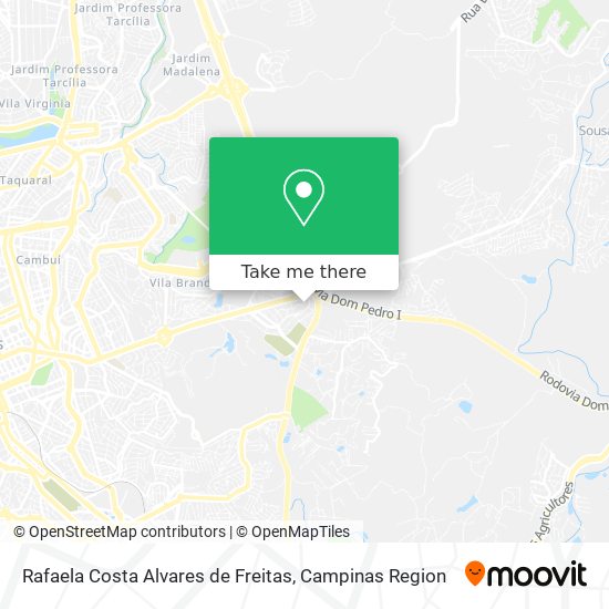 Mapa Rafaela Costa Alvares de Freitas