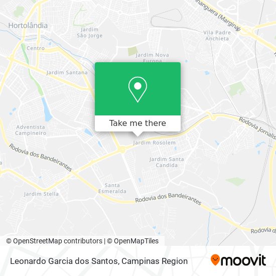 Leonardo Garcia dos Santos map