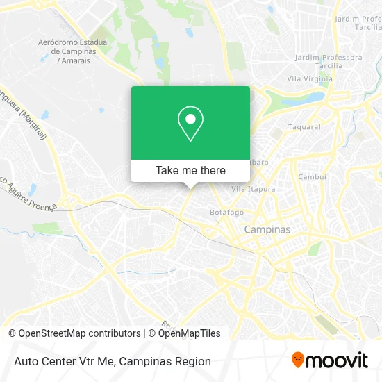 Auto Center Vtr Me map