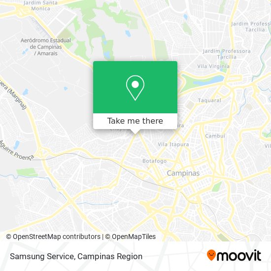 Mapa Samsung Service