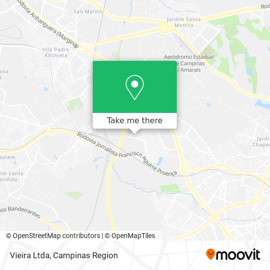 Vieira Ltda map