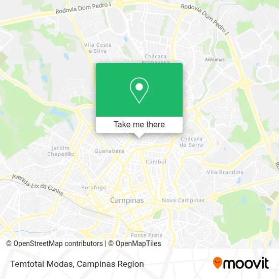 Temtotal Modas map