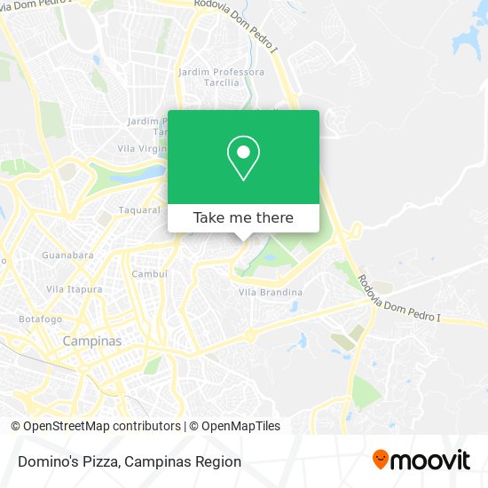 Mapa Domino's Pizza