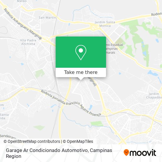 Garage Ar Condicionado Automotivo map