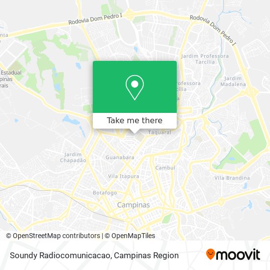 Soundy Radiocomunicacao map
