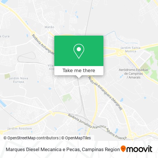 Marques Diesel Mecanica e Pecas map