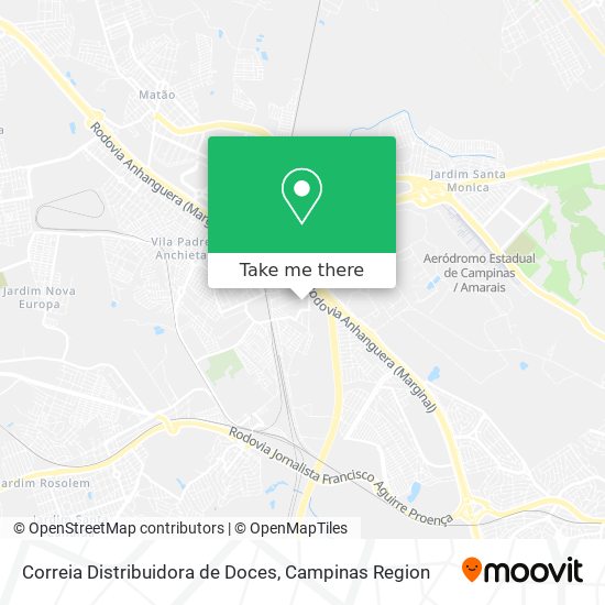 Correia Distribuidora de Doces map