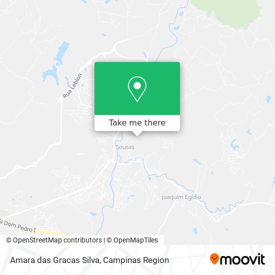Amara das Gracas Silva map
