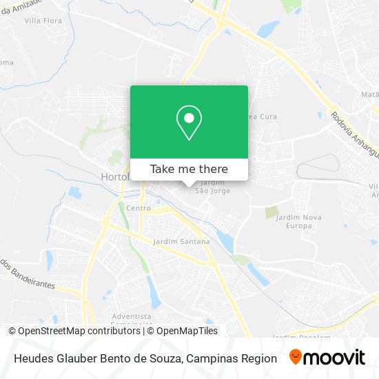 Mapa Heudes Glauber Bento de Souza