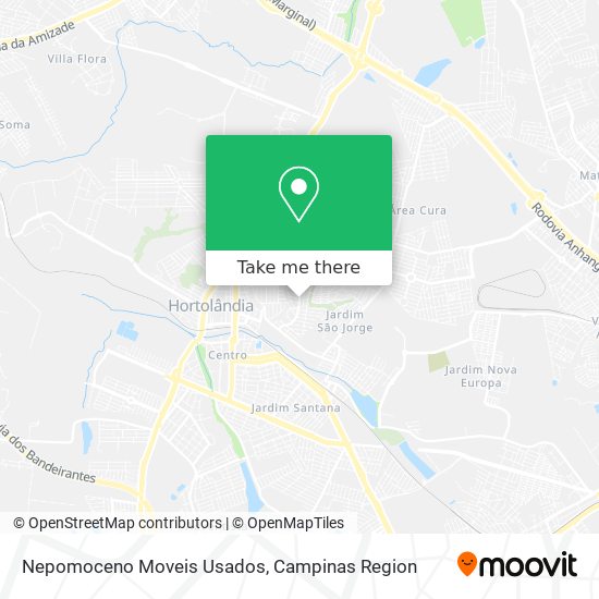 Nepomoceno Moveis Usados map