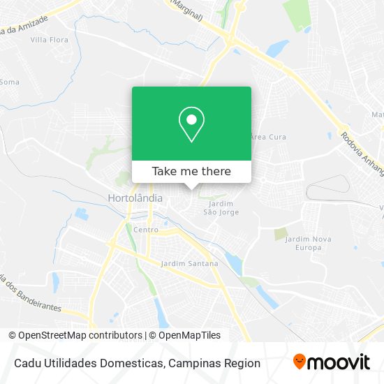 Cadu Utilidades Domesticas map