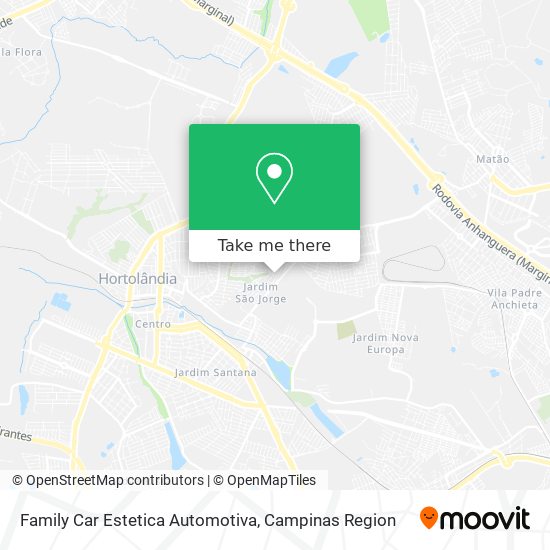 Family Car Estetica Automotiva map