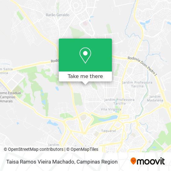 Taisa Ramos Vieira Machado map
