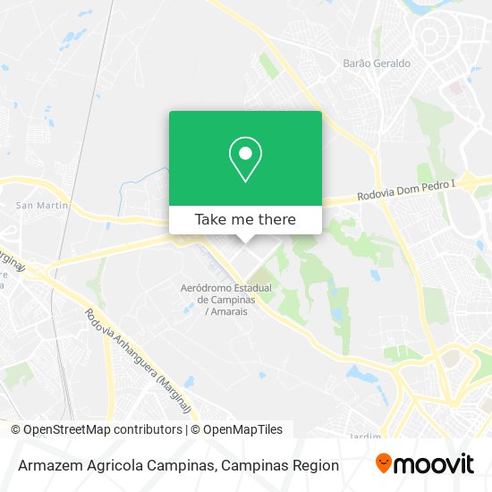 Armazem Agricola Campinas map