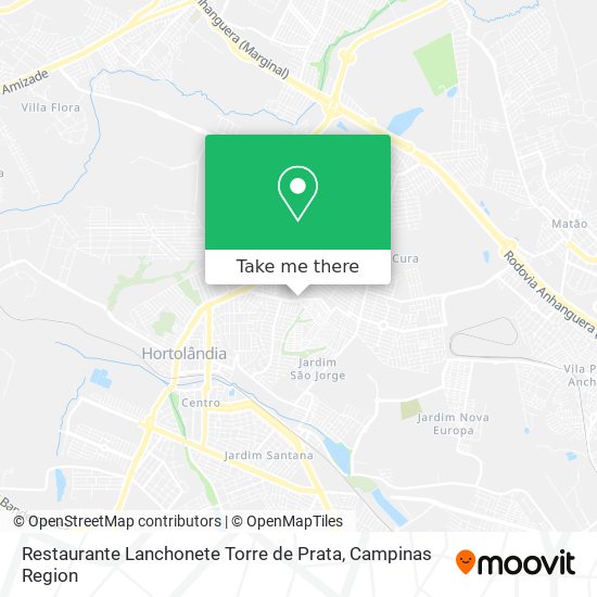Restaurante Lanchonete Torre de Prata map