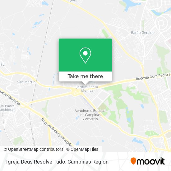 Igreja Deus Resolve Tudo map