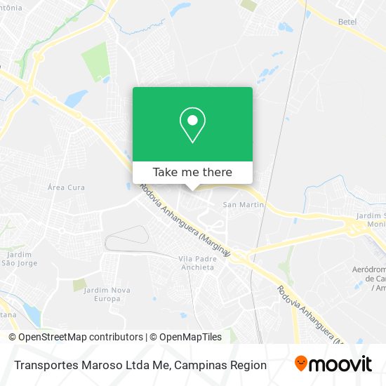 Transportes Maroso Ltda Me map