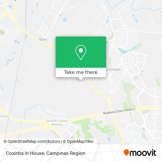 Coxinha in House map