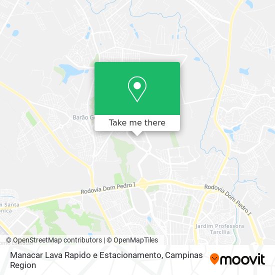 Manacar Lava Rapido e Estacionamento map