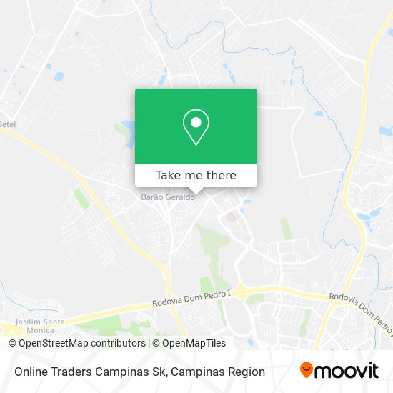 Online Traders Campinas Sk map
