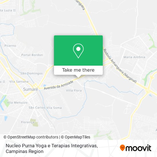 Nucleo Purna Yoga e Terapias Integrativas map