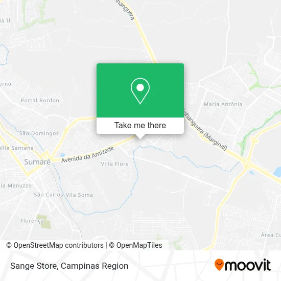 Sange Store map