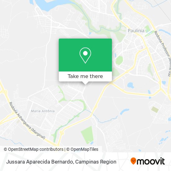 Jussara Aparecida Bernardo map