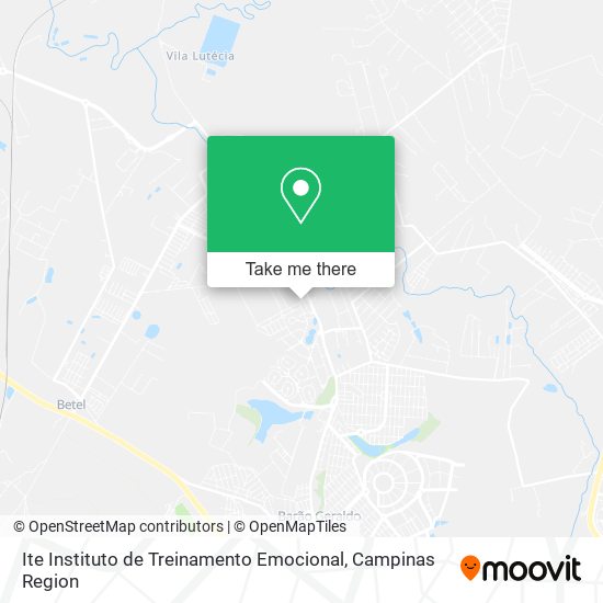 Ite Instituto de Treinamento Emocional map