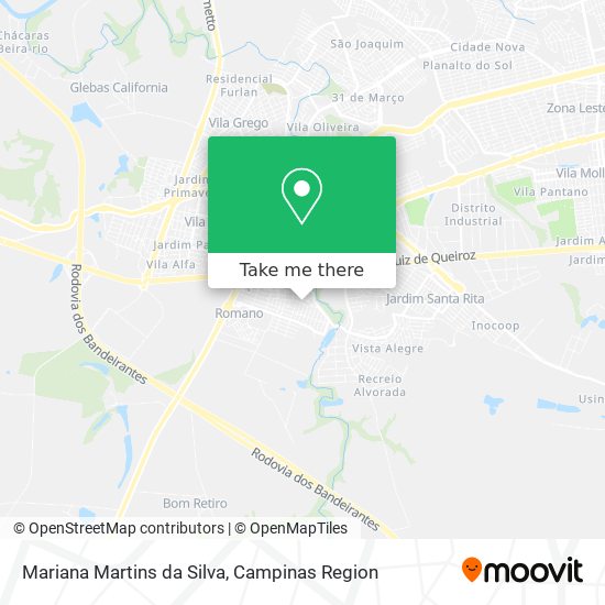 Mariana Martins da Silva map