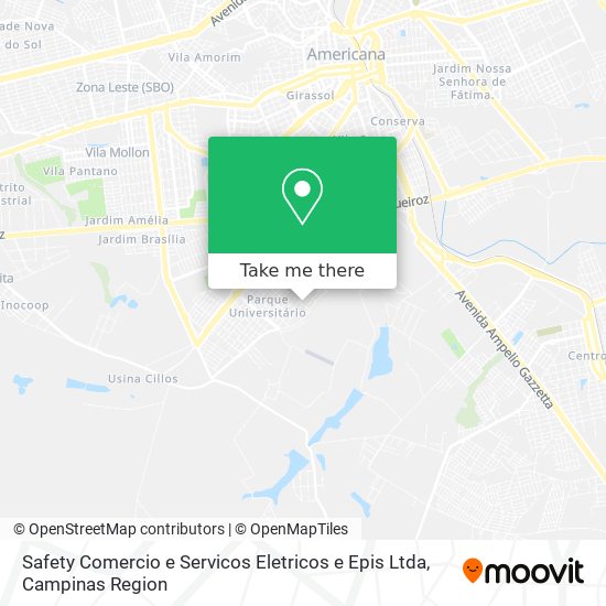 Mapa Safety Comercio e Servicos Eletricos e Epis Ltda