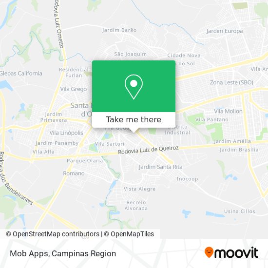 Mob Apps map