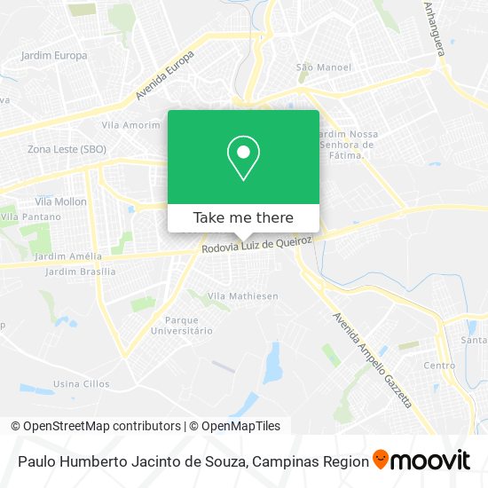 Paulo Humberto Jacinto de Souza map