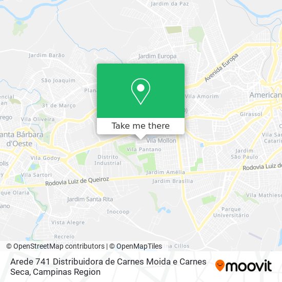 Arede 741 Distribuidora de Carnes Moida e Carnes Seca map