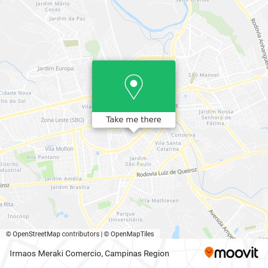 Irmaos Meraki Comercio map