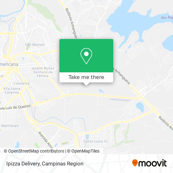 Ipizza Delivery map