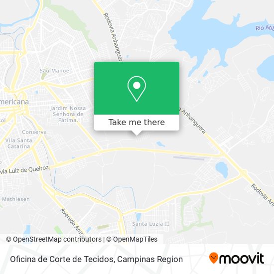 Oficina de Corte de Tecidos map