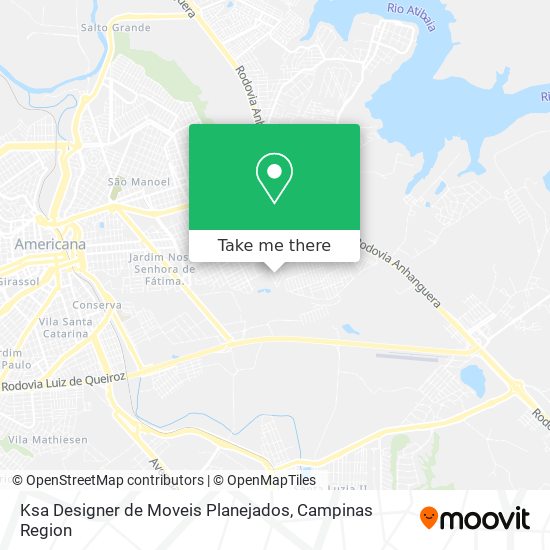 Ksa Designer de Moveis Planejados map