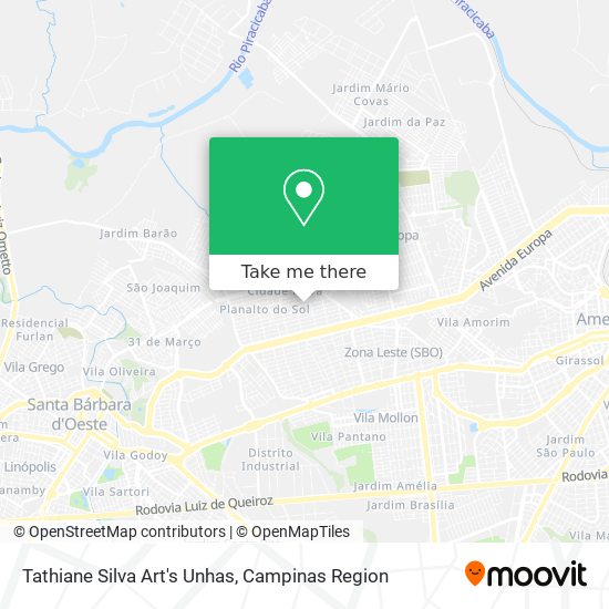 Tathiane Silva Art's Unhas map