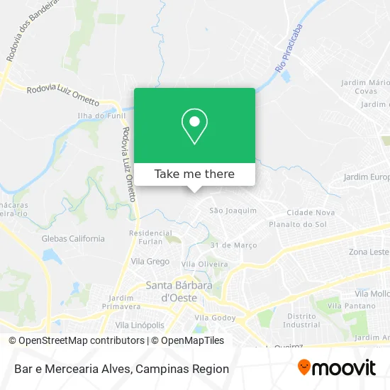 Bar e Mercearia Alves map