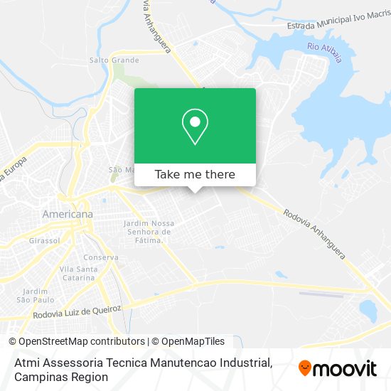 Atmi Assessoria Tecnica Manutencao Industrial map