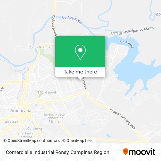 Comercial e Industrial Ronsy map