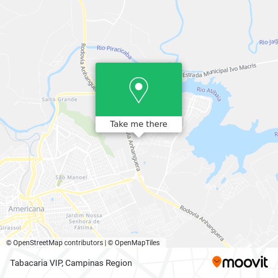 Tabacaria VIP map