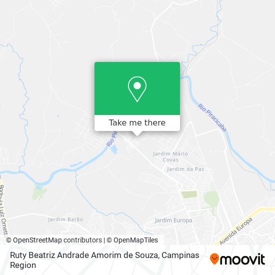 Ruty Beatriz Andrade Amorim de Souza map