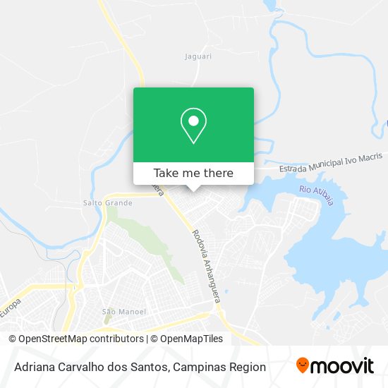 Mapa Adriana Carvalho dos Santos