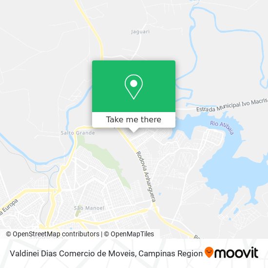 Valdinei Dias Comercio de Moveis map