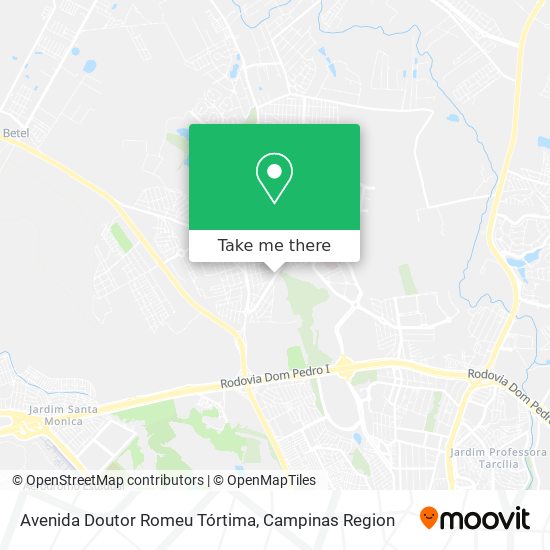 Avenida Doutor Romeu Tórtima map