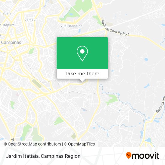 Mapa Jardim Itatiaia