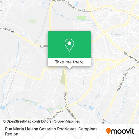 Rua Maria Helena Cesarino Rodrigues map